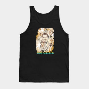 Tom selleck t-shirt Tank Top